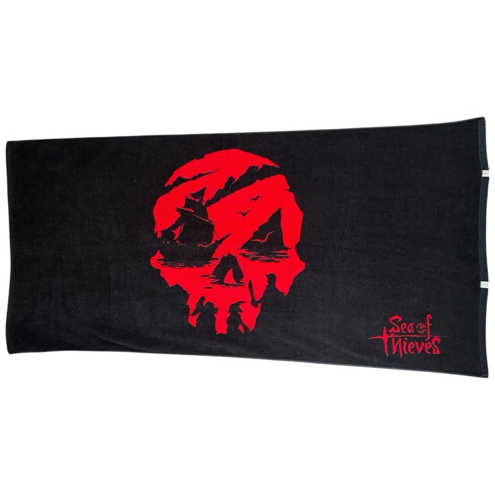 Sea of thieves 2017 Loot Crate Beach Towel Xbox RARE Video‎ Game Collectible